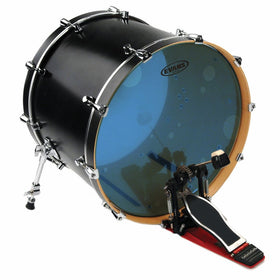 Evans Hydraulic Blue Bass Drum Head, 22 Inch