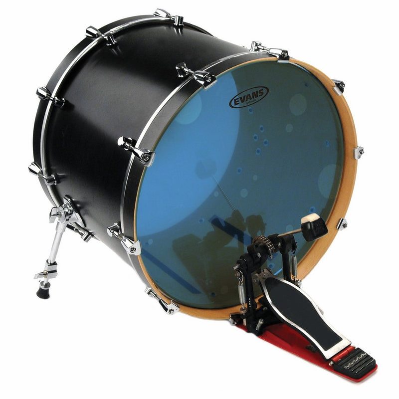 Evans Hydraulic Blue Bass Drum Head, 22 Inch