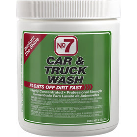 No7 Car & Truck Wash: Concentrated Powder, 8 oz Can