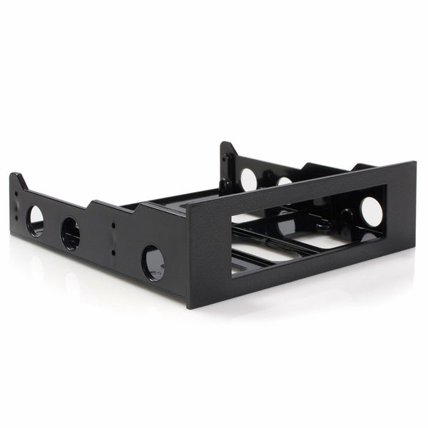 StarTech 3.5-Inch to 5.25-Inch Floppy Mounting Kit Bracket (Black Plastic)