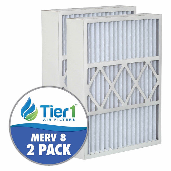 Honeywell FC100A 1037 20x25x5 MERV 8 Replacement Air Clean Filter - 2 Pack