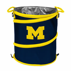 NCAA Michigan Wolverines Trash Can Cooler