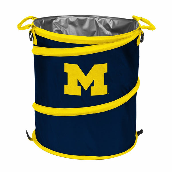 NCAA Michigan Wolverines Trash Can Cooler