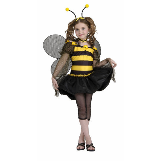 Drama Queens Sweet Bee Tween Costume, Medium