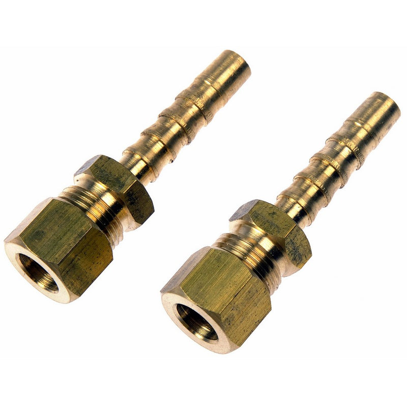 Dorman 800-036 Fuel Line Adapter for 5/16 In. Steel to 5/16 In. Nylon Tubing, Pack of 2