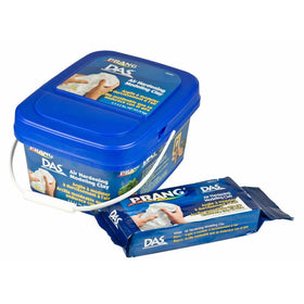 Dixon Prang DAS Air-Hardening Acid-Free Non-Toxic Modeling Clay Master Pack, White, 5 Pack (00381)