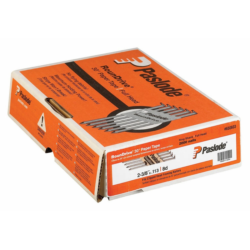 Paslode 650603 2-3/8-Inch by .113 RS 2M Brite