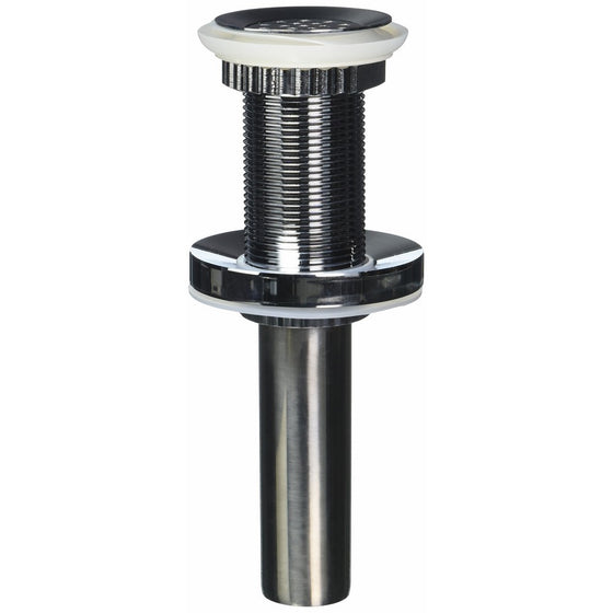 Kraus PU-12-MR-1CH Grid Style Drain and Mounting Ring Chrome