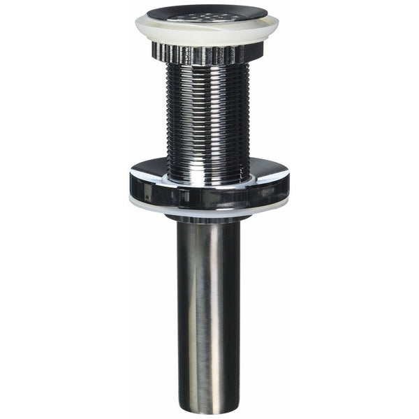 Kraus PU-12-MR-1CH Grid Style Drain and Mounting Ring Chrome