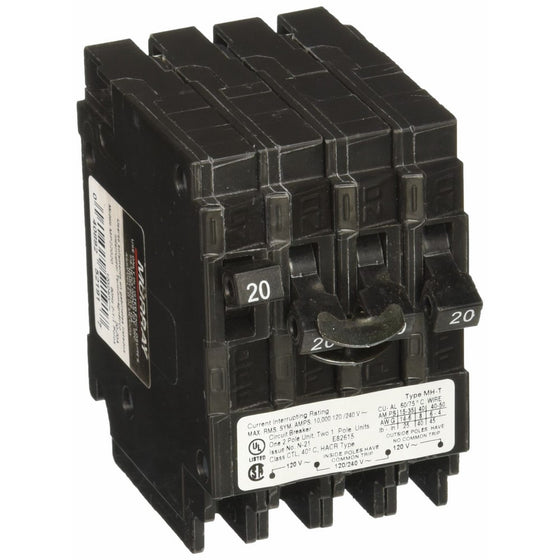 Murray MP22020 One 20-Amp Double Pole Two 20-Amp Single Pole Circuit Breaker