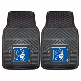 Fanmats 12097 Duke University Blue Devils Front Row Vinyl Heavy Duty Car Mat - 2 Piece