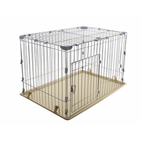IRIS Medium Wire Deluxe Dog Crate