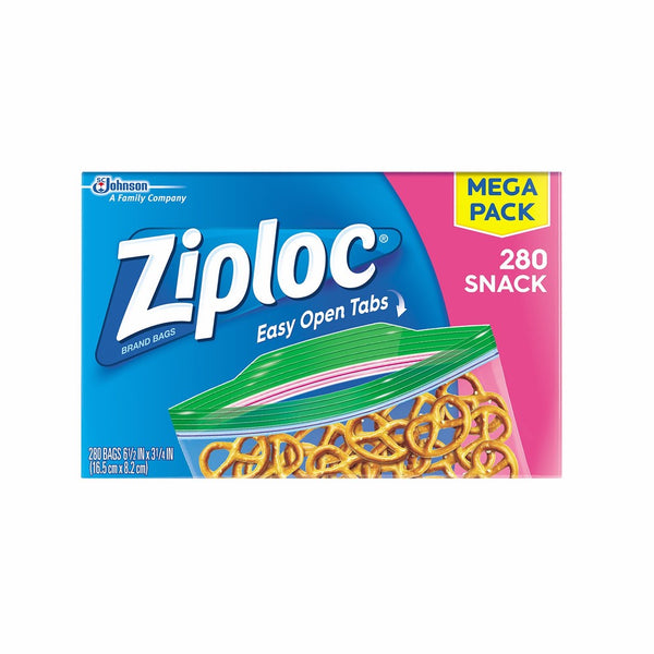 Ziploc Snack Bags, 280 Count