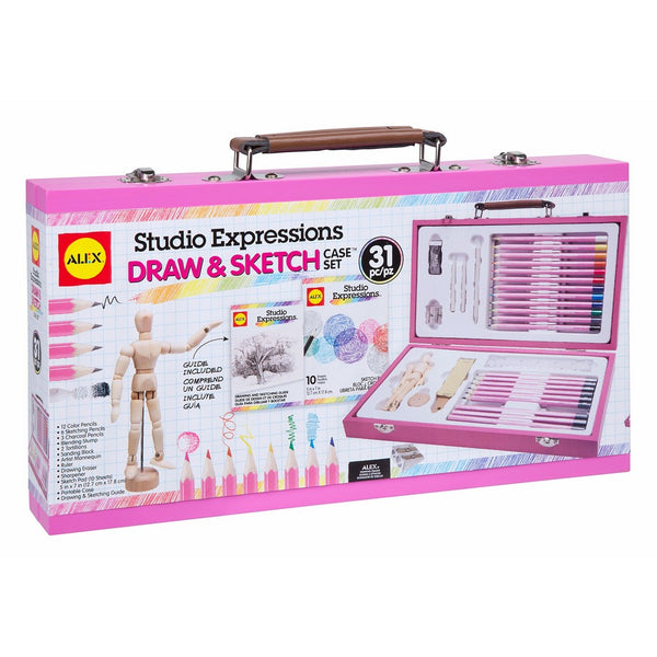 ALEX Art Studio Expressions Drawing & Sketch Case Set