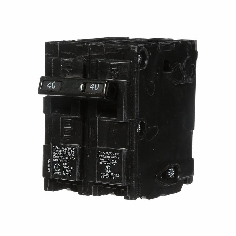 Q240 40-Amp Double Pole Type QP Circuit Breaker
