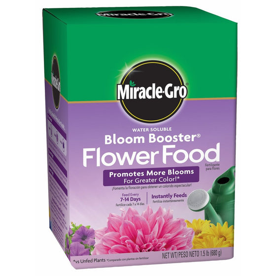 Miracle-Gro Water Soluble Bloom Booster Flower Food