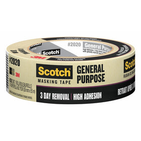 3M 2020-1 1/2 General Purpose Masking Tape