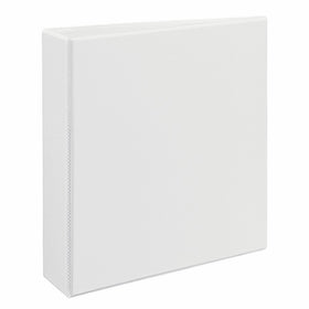 Avery Durable View Binder EZD Rings, 2" One Touch Rings, 540-Sheet Capacity, DuraHinge, White (09501)