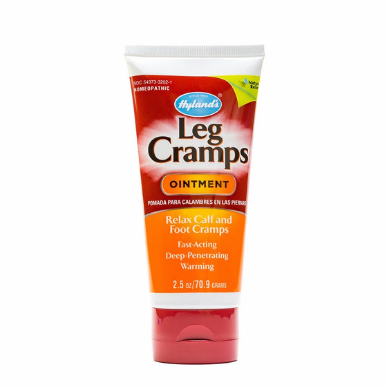 Hyland's Leg Cramps Pain Relief Ointment Arnica Gel for Muscle Soreness, 2.50 oz