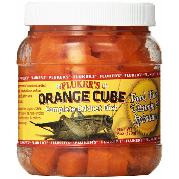 Fluker's 6 oz Orange Cube Complete Cricket Diet