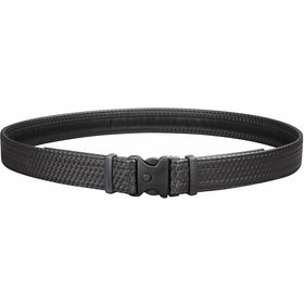Uncle Mike's Law Enforcement Mirage Basketweave Ultra Duty Belt with Hook and Loop Lining (X-Large, Black)