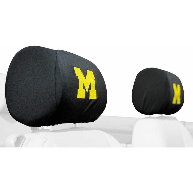 NCAA Michigan Wolverines Headrest Covers, Set of 2