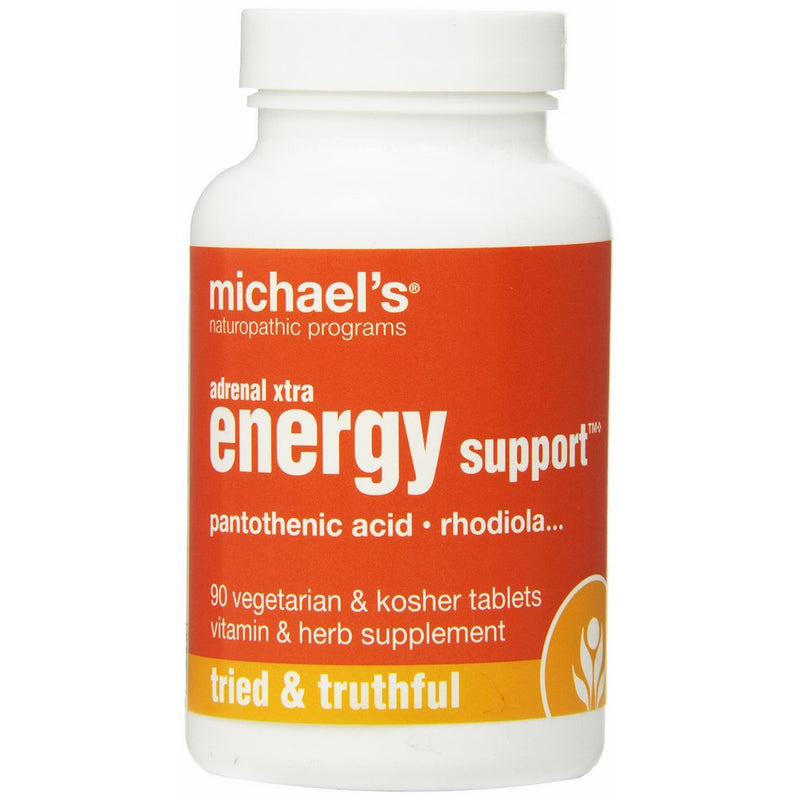 Michael's Naturopathic Programs Adrenal Xtra Energy Support Nutritional Supplements, 90 Count