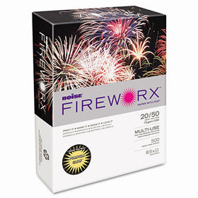 Boise Fireworx Color Copy/Laser Paper, 20 lb, Letter Size (8.5 x 11), Pumpkin Glow, 500 Sheets (MP2201-PKN)