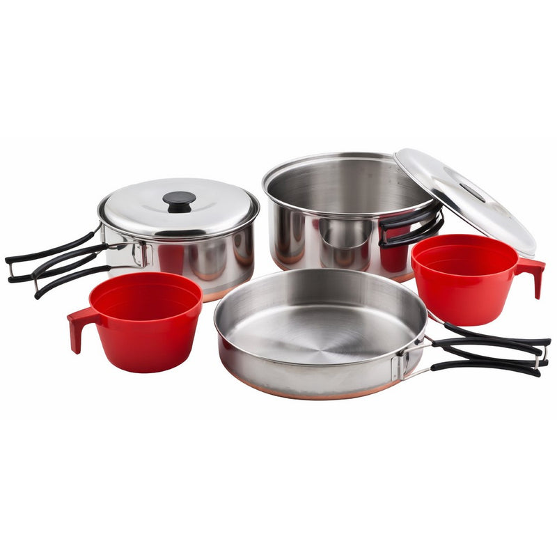 Chinook Ridgeline 7 Piece Stainless Steel Duo Cookset
