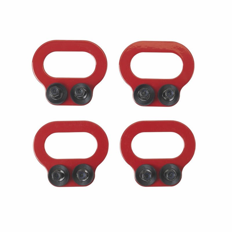 Wenzelite Bus Transit Tie Downs for Wenzelite Trotter Mobility Rehab Stroller, Red
