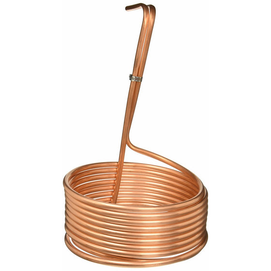 Homebrew Immersion Wort Chiller - 25' Copper Tubing