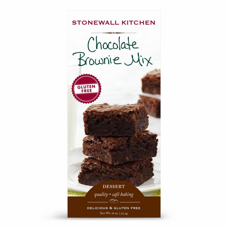 Stonewall Kitchen Gluten Free Chocolate Brownie Mix, 18 Ounce Box