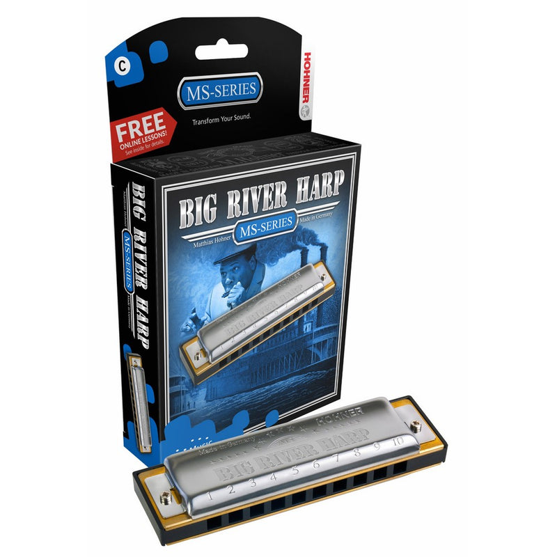 Hohner Big River Harmonica, Key of C