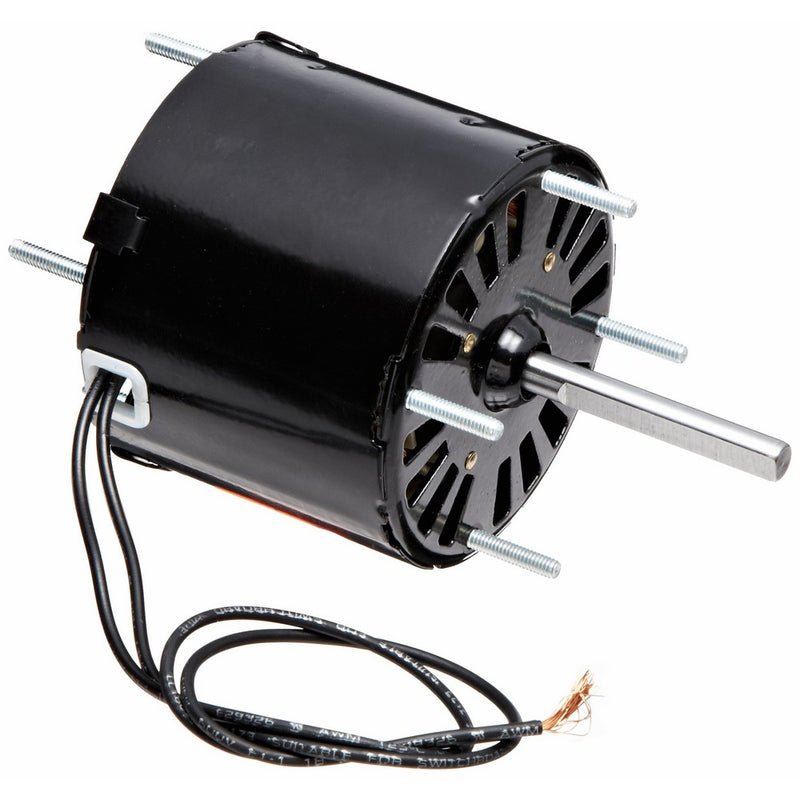 Fasco D186 3.3" Frame Open Ventilated Shaded Pole General Purpose Motor with Sleeve Bearing, 1/20HP, 1500rpm, 460V, 60Hz, 0.4 amps