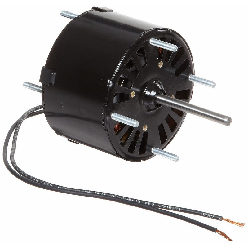 Fasco D121 3.3" Frame Open Ventilated Shaded Pole General Purpose Motor with Sleeve Bearing, 1/70HP, 1500rpm, 115V, 60Hz, 0.7 amps, CCW Rotation