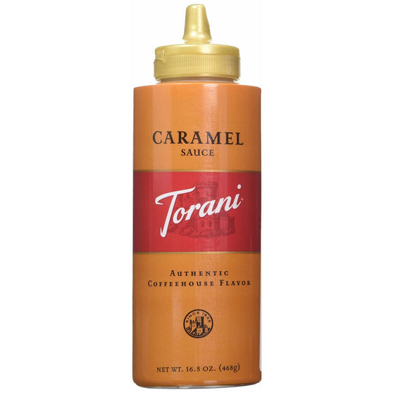 Torani Caramel Sauce, 16.5 Ounce