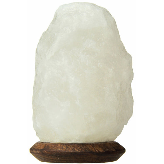 Himalayan Salt Lamp White USB, 4 Inch