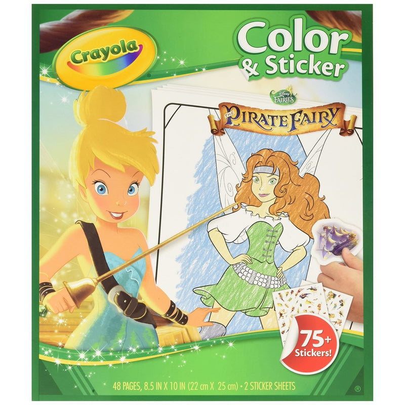 Crayola Fairies Color 'n Sticker Books