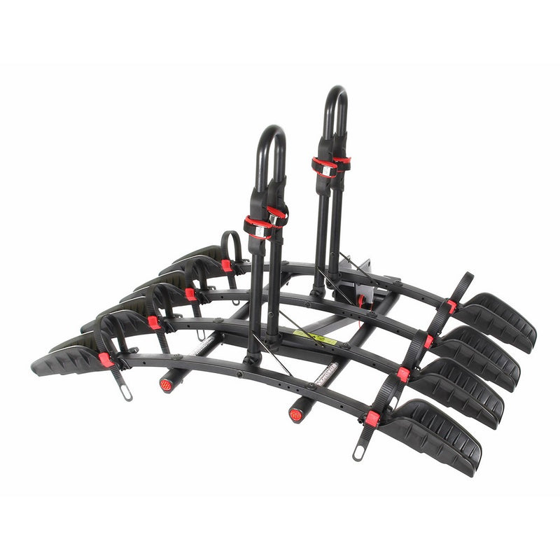 Road-Max RMBR4 Hitch Mount Tray Style 4 Bike Carrier
