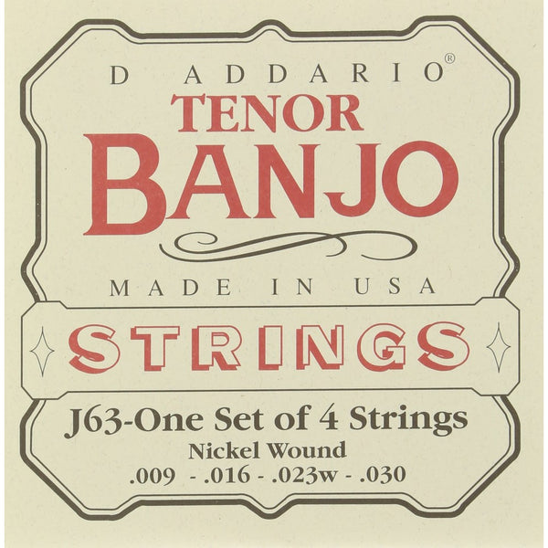 D'Addario J63 Tenor Banjo Strings