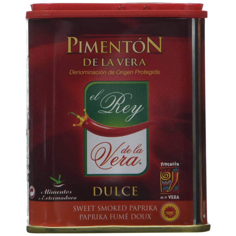 Artisan Spanish smoked Sweet paprika. Pimenton from La Vera region