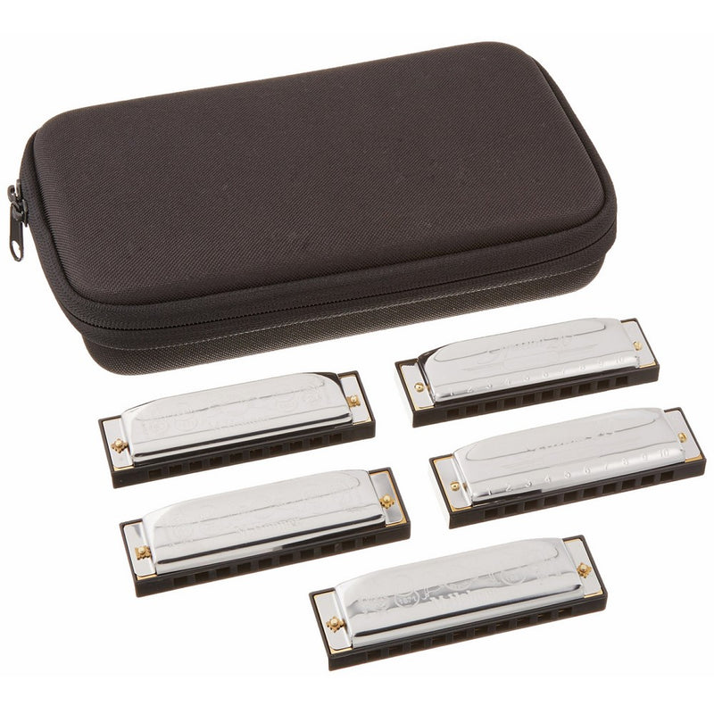 Hohner Marine Band Special 20 5-Piece Pro Pack - Keys of G, A, C, D, E