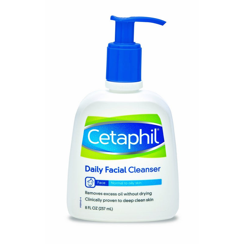 Cetaphil Daily Facial Cleanser, For Normal to Oily Skin, 8 Ounce (Pack of 3)