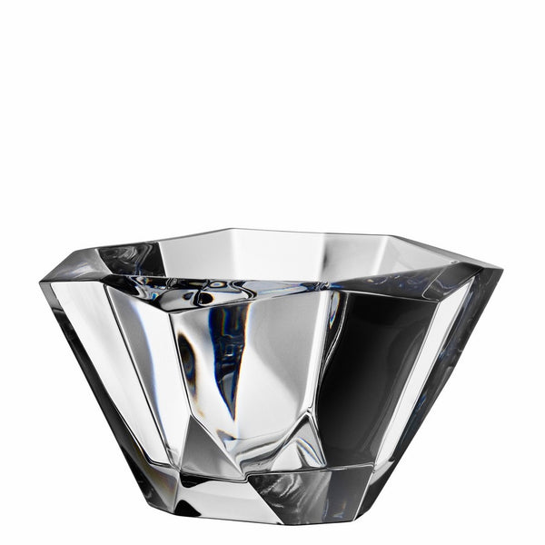 Orrefors Precious 6-1/4-Inch Faceted Crystal Bowl