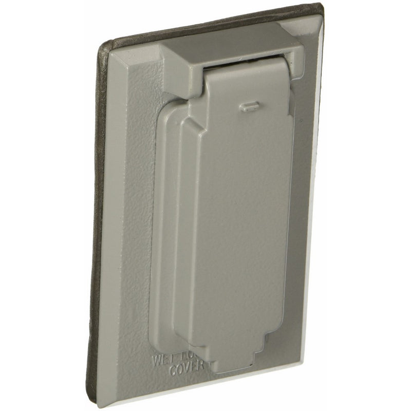 Morris 37110 Vertical Single Receptacle 1-Gang Weatherproof Cover