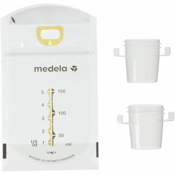 Medela Pump & Save Breastmilk Bags - 50 Pack (Set of 2)