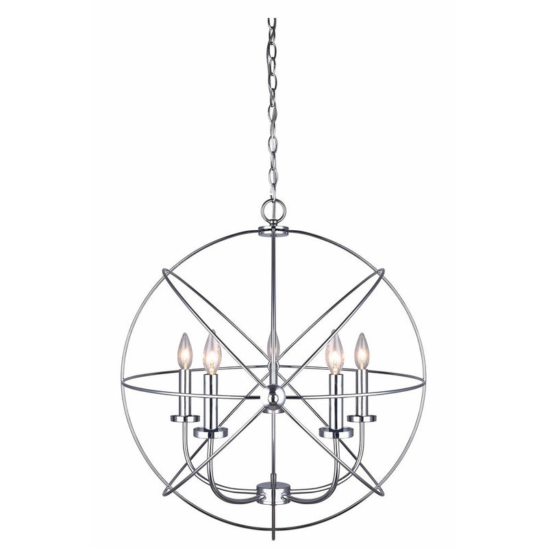 CANARM ICH282B05CH25 Sumerside 5 Light Chandelier