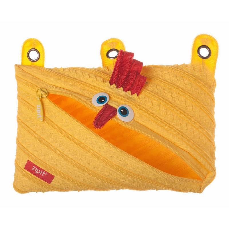 ZIPIT Animals 3-Ring Pencil Case, Chicken