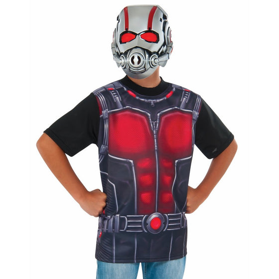 Rubie's Ant-Man Costume Shirt and Mask, Child's Small