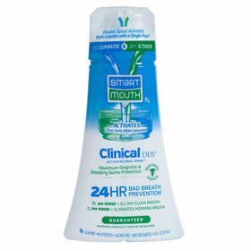 SmartMouth Clinical DDS (Gum & Plaque) Oral Rinse, Mint, 16 Fluid Ounce